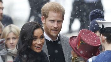 Meghan Markle and Prince Harry Brave the Snowy Weather for Bristol Visit