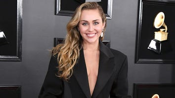 Miley Cyrus Is Sleek in Sexy Black Pantsuit at 2019 GRAMMYs