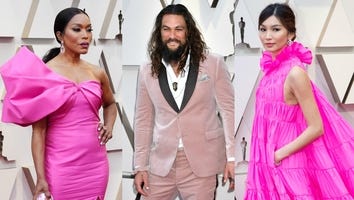 Everyone Was Wearing Pink at the 2019 Oscars...Including Jason Momoa