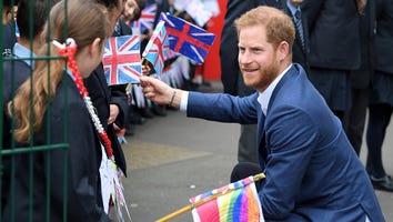 Prince Harry Plants Trees With Students to Celebrate the First Day of Spring