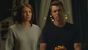 Scott Foley and Lauren Cohan Bicker Over Latest Undercover Gig in 'Whiskey Cavalier' Sneak Peek (Exclusive)