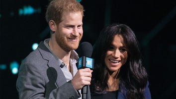 Pregnant Meghan Markle Makes Surprise Appearance With Prince Harry at Youth Event