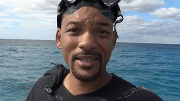 Will Smith Takes a Cage-Free Swim With Sharks for New 'Bucket List' Series (Exclusive)