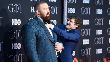 Pedro Pascal Battles The Mountain at 'Game of Thrones' Premiere After 'Disgusting' Season 4 Death (Exclusive)