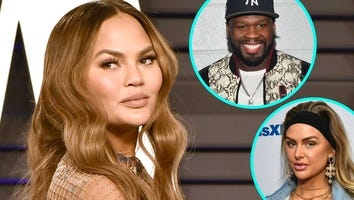 Chrissy Teigen Chimes in on Lala Kent & 50 Cent’s Feud: 'I Never Ever Want 50 Cent to Be Mad at Me'
