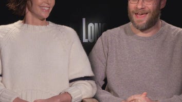 'Long Shot' Stars Seth Rogen and Charlize Theron Talk Filming Sexy Scene (Exclusive)