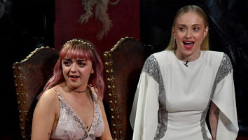Watch Sophie Turner's Wine-Fueled Take on Maisie Williams' Sex Scene on 'Game of Thrones'