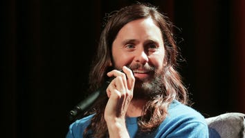 Jared Leto Flaunts His Washboard Abs While Giving a Shout Out to Ariana Grande