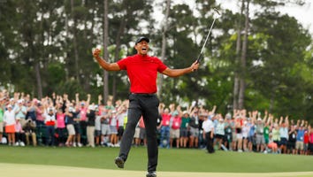 Tiger Woods Celebrates 2019 Masters Win by Giving Son Massive Hug