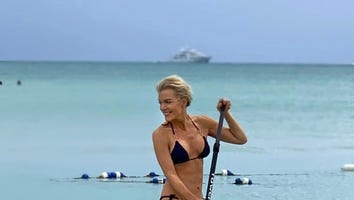 Megyn Kelly Flaunts Her Toned Bikini Bod While Paddleboarding in the Bahamas
