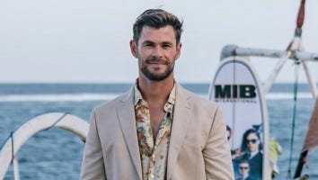 Chris Hemsworth Adorably Battles a Child in a Thor Costume