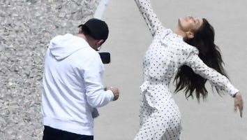 Leonardo DiCaprio Snaps Photos of Girlfriend Camila Morrone at Cannes