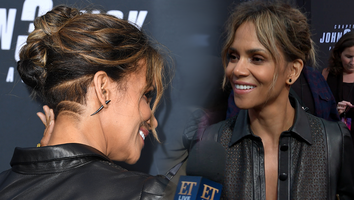 Halle Berry Debuts Bold, Buzzed Hairstyle at 'John Wick' Premiere