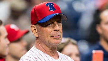 Bruce Willis Gets Booed by Phillies Fans After Throwing Out the First Pitch