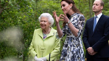 Kate Middleton Gives Queen Elizabeth a Tour of Her Garden at Chelsea Flower Show