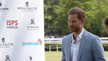 Prince Harry Steps Out Solo for Polo Match in Rome