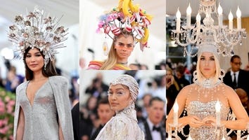 Met Gala 2019: Katy Perry, Celine Dion, Gemma Chan and More Stars Wear the Wildest Headpieces