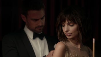 Emily Ratajkowski and Theo James Pull Off the Ultimate Heist in 'Lying and Stealing' Trailer (Exclusive)