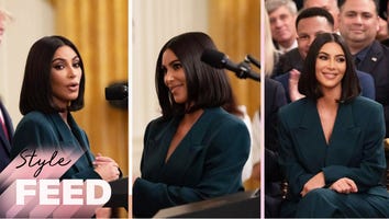 Kim Kardashian Wore a $72K Outfit to the White House to Talk Prison Reform | ET Style Feed
