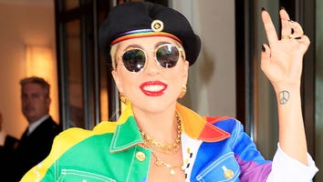 Lady Gaga Makes Surprise Appearance at NYC Pride -- See Her Rainbow Outfit!