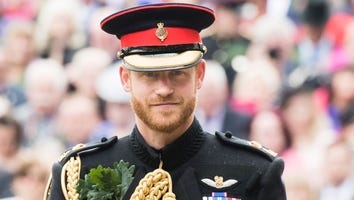 Prince Harry Cracks Jokes While Visiting Veterans' Retirement Home on D-Day