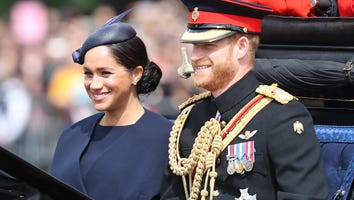 Meghan Markle Makes First Royal Appearance Since Giving Birth at Trooping the Colour Parade