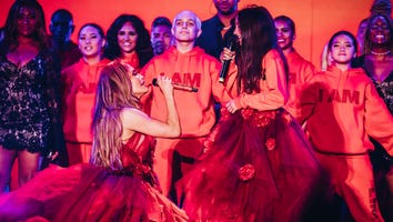 Jennifer Lopez's Daughter Emme Joins Her Onstage to Sing 'Limitless' During Opening Night of Her Tour -- Watch