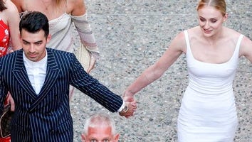 Sophie Turner Wears Stunning White Dress to Wedding Pre-Party With Joe Jonas