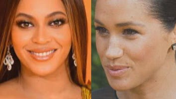 Meghan Markle Was 'Nervous' Ahead of Meeting Beyonce at 'Lion King' Premiere, Source Says (Exclusive)