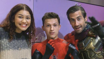 Tom Holland, Jake Gyllenhaal and Zendaya Bring 'Spider-Man' to Children's Hospital