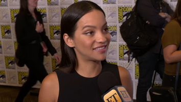 Natalia Reyes Reveals Which 'Terminator' Co-Star Lost Swearing Bet | Comic-Con 2019 (Exclusive)