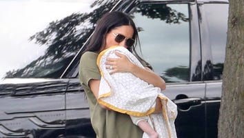 Watch Meghan Markle Cradle Archie During Surprise Appearance at a Charity Polo Match