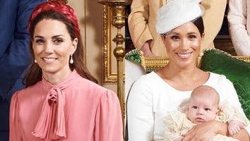 Get the Look: Meghan Markle and Kate Middleton's Chic Christening Outfits