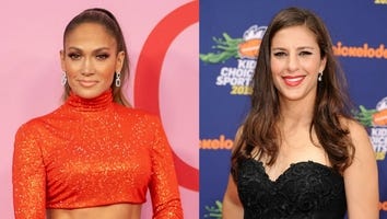 Jennifer Lopez Gives Soccer Star Carli Lloyd a Sexy Lap Dance Following World Cup Win