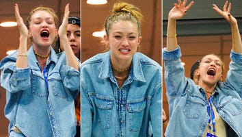 Gigi Hadid Is the World’s Biggest Serena Williams Fan at the U.S. Open: See the Funny Pics!