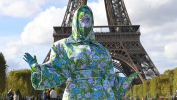 Cardi B Takes Paris Fashion Week to a Whole New Level With Head-to-Toe Floral Look