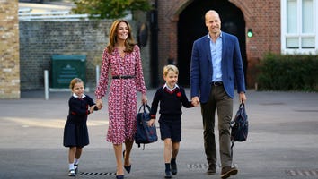 Princess Charlotte Attends Her First Day of School With Prince George, Kate Middleton and Prince William