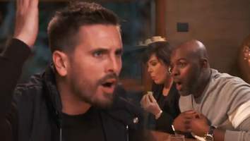 Scott Disick Screams at Corey Gamble After He Says Scott Should Whip His Daughter