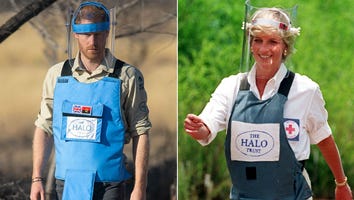 Prince Harry Follows in Princess Diana's Footsteps Walking Through Minefield in Angola