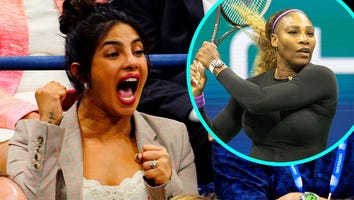 Priyanka Chopra Is Serena Williams’ Biggest Cheerleader at US Open -- See the Gleeful Pics!