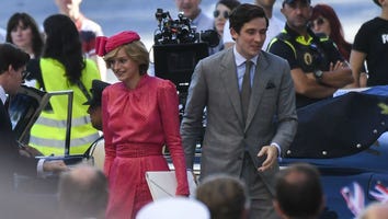 'The Crown' Star Emma Corrin Continues to Dazzle as Princess Diana: See Her Latest Twinning Look