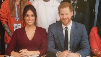 Prince Harry Adorably 'Crashes' Meghan Markle's Gender Equality Discussion