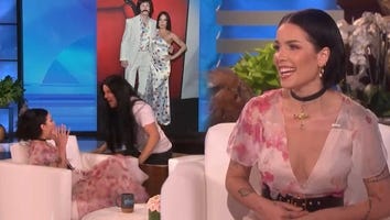 Halsey Calls Evan Peters Her Boyfriend After a Scary Moment on 'Ellen!'