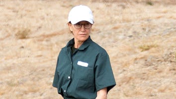 Felicity Huffman Photographed in Prison Uniform During Visit With Family