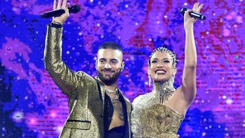 Jennifer Lopez and Maluma Film Duet for 'Marry Me' at His NY Concert -- Watch