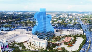 Inside Seminole Hard Rock Hotel & Casino Hollywood's Guitar SMASHING Opening Night