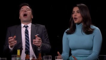 Priyanka Chopra and Jimmy Fallon Take 'Hot Ones' Challenge With Insanely Spicy Chicken Wings