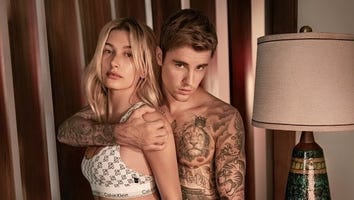 Justin and Hailey Bieber Pose in Their Underwear for New Calvin Klein Photo Shoot