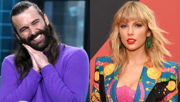 Taylor Swift Meets Jonathan Van Ness' Cat Genevieve, the 'Mother of Hairballs'