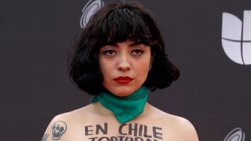 Mon Laferte Exposes Her Breasts In Political Statement at 2019 Latin GRAMMY Awards